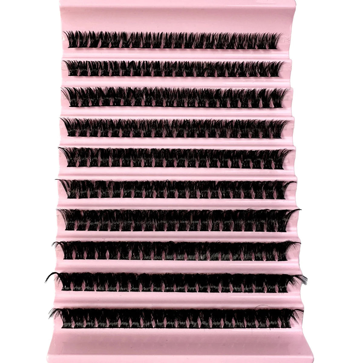 Faux Mink Eyelashes 540Cluster C Curled 9-16mm Mixed Natural Eyelash Extension 3D Russian Strip Personal Eyelash Makeup Tool - Tasawoq