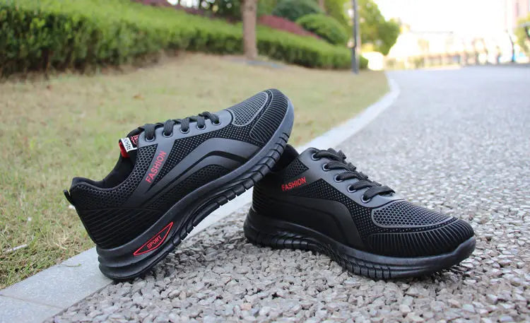 Men's Casual Sneakers New Breathable Sports Shoes Male Spring Fashion Antislip Wear-resisting Running Trainers Outdoor Men Shoes - Tasawoq