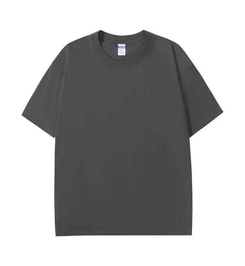 Customized Printed Leisure T Shirt Tee DIY Your Own Design Like Photo Or Logo White T-shirt Fashion Custom Men's Tops Tshirt - Tasawoq