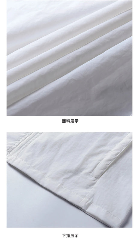 2025 Summer Hooded Jacket Men Women Sun Protection Clothing Fishing Hunting Clothes Quick Dry Skin Windbreaker - Tasawoq