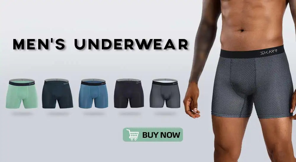 4pcs long boxers for men underwear plus size Men's panties sexy long leg underpants cotton Mens boxer shorts fashion male Trunk - Tasawoq