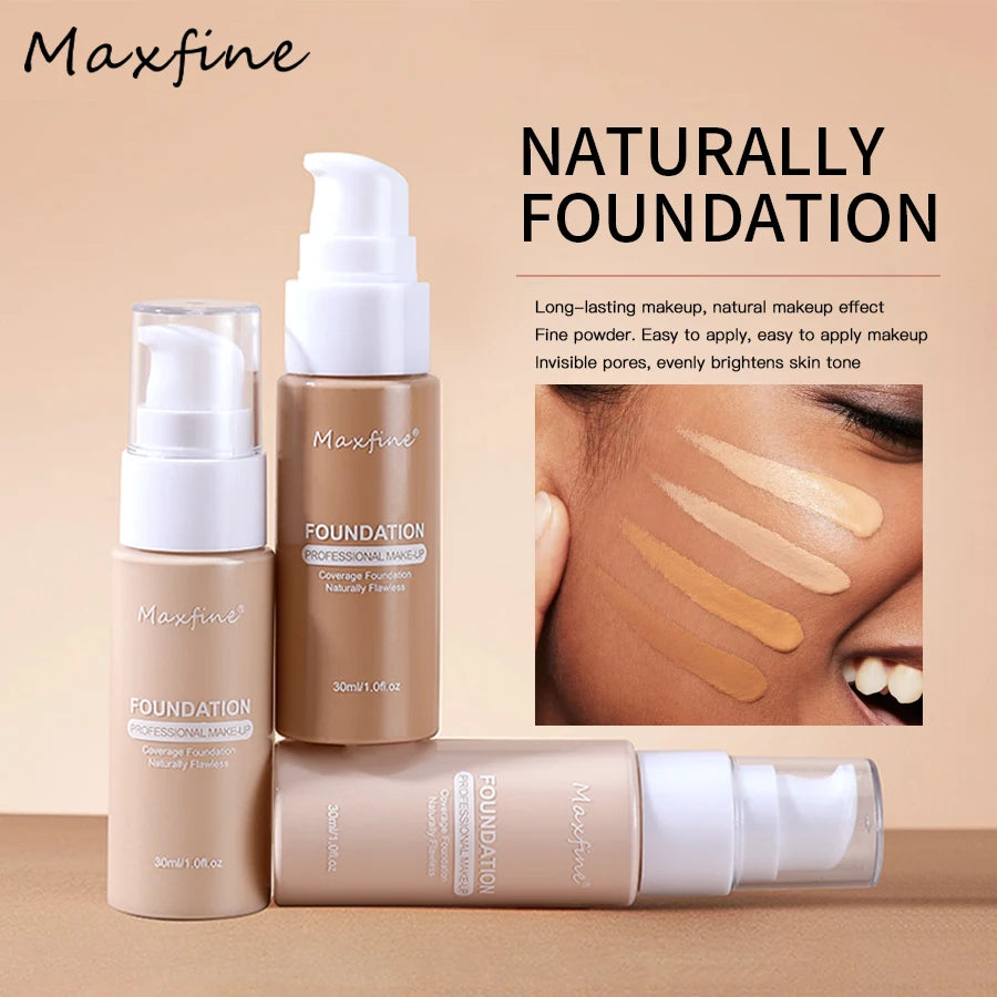 12-color liquid foundation, unparalleled wrinkle relieving and full coverage of high-definition liquid foundation, has a nourish - Tasawoq