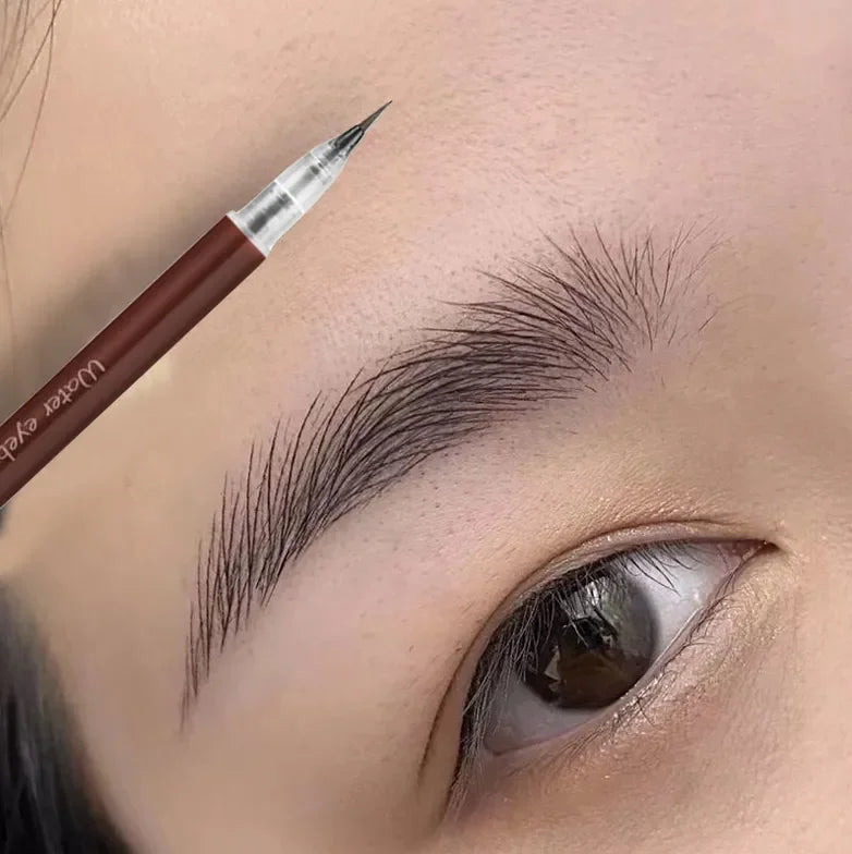 Ultra-fine Eyebrow Pencil Outline Shadow Lying Silkworm Eyeliner Waterproof Non-smudge Lasting Colorfast Liquid Eyebrow Pencil - Tasawoq