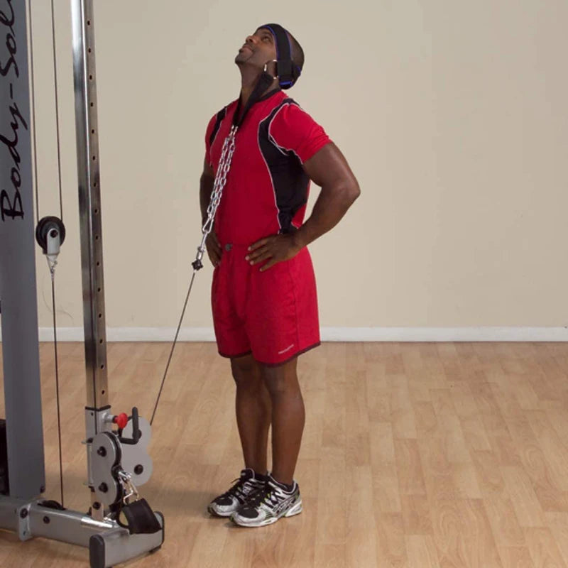 Head Neck Training Head Harness Weight Bearing Cap Body Strengh Adjustable Exercise Strap Neck Muscle Power Training Gym Fitness - Tasawoq