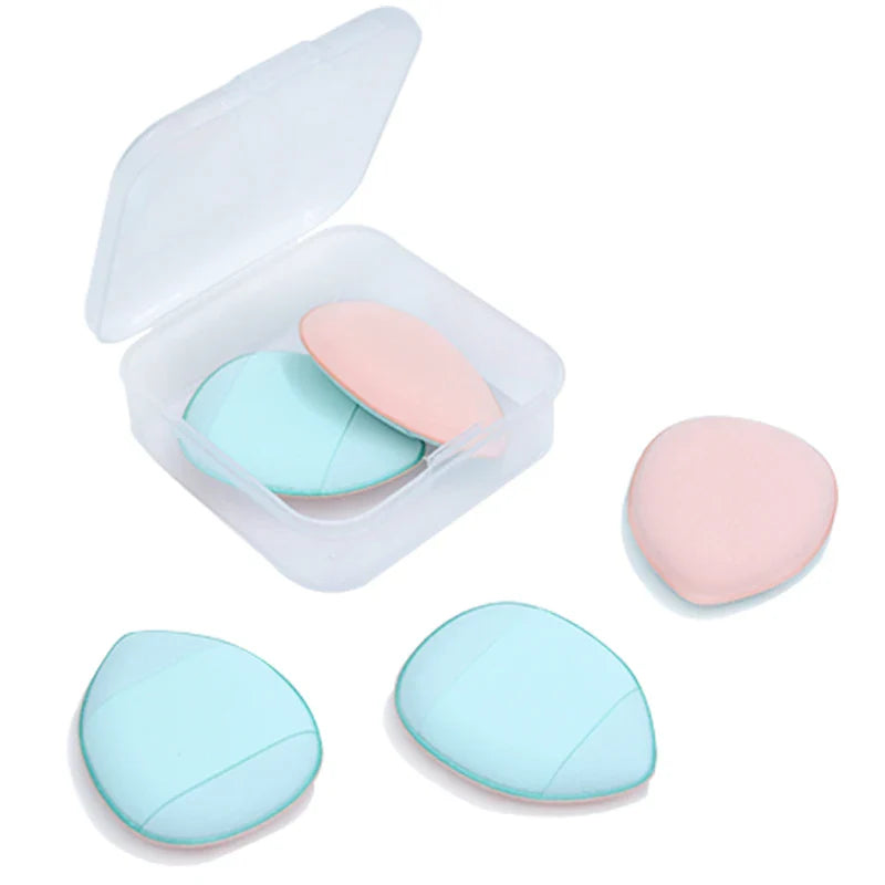 5/10Pcs Mini Finger Puff Foundation Small Air Cushion Powder Sponge Face Concealer BB Cream Cosmetic Applicator Makeup Tools - Tasawoq