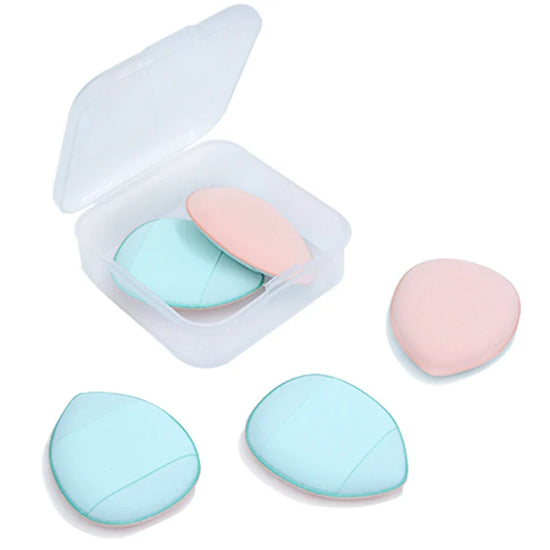 5/10Pcs Mini Finger Puff Foundation Small Air Cushion Powder Sponge Face Concealer BB Cream Cosmetic Applicator Makeup Tools - Tasawoq