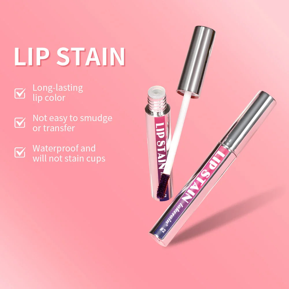 Long Lasting Lip Inks Korean Matte Lip Tint Peel Off Matte Tick for Lips Stick Free Shipping Liquid Lipstick Waterproof Makeup - Tasawoq