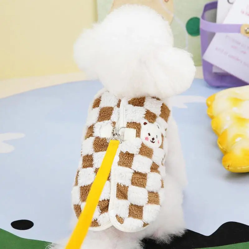 Pet Dog Coat Jacket Winter Dog Clothes for Small Dogs Puppy Vest Chihuahua Yorkie Costume Dog Clothing Outfit Pet Supplies - Tasawoq