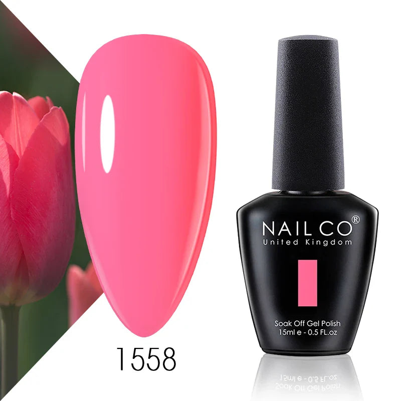 NAILCO 15ml Top Coat And Base Coat Art Design Gel Nail Polish UV Top Base Coat UV LED Soak Off Gel For Nail Decoration Varnish - Tasawoq