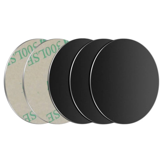 Magnetic Metal Plate For Car Phone Holder Universal Iron Sheet Disk Sticker Mount Mobile Phone Magnet Stand For All Smart Phone