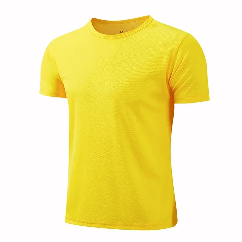 Breathable Quick-Dry Sports T-Shirt for Teenagers – Summer Gym & Running Fitness Shirt, Short Sleeve Trainer Top - Tasawoq