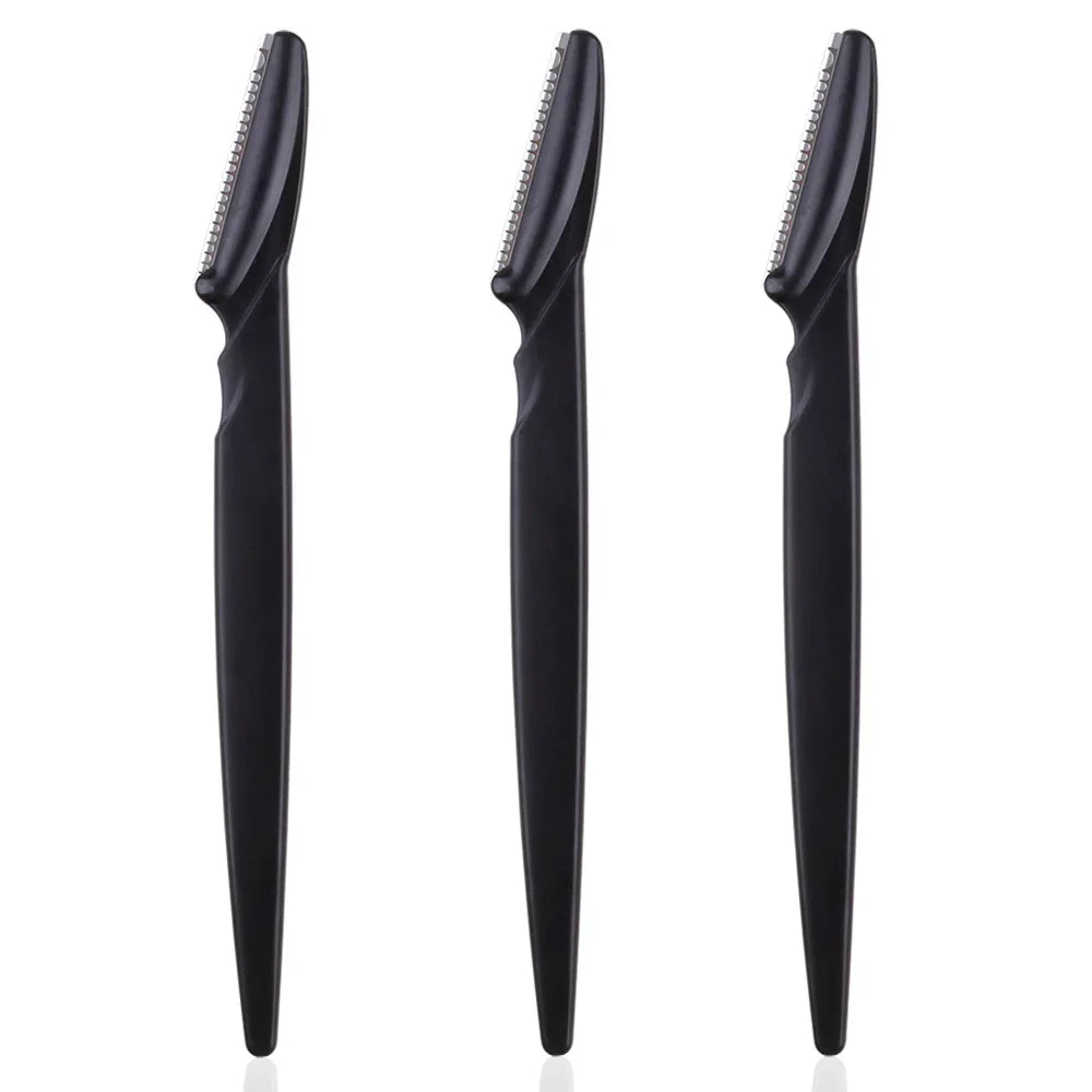 3/4/10Pcs Eyebrow Trimmer Face Blade Shaver Portable Eye Brow Epilation Hair Removal Safety Eyebrow Cutting Woman Makeup Tools - Tasawoq