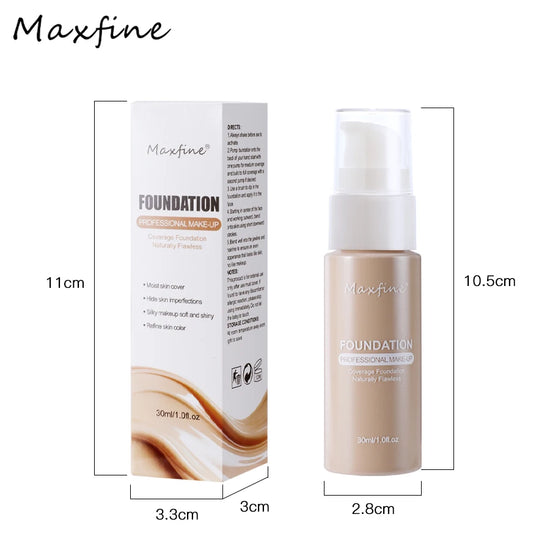12-color liquid foundation, unparalleled wrinkle relieving and full coverage of high-definition liquid foundation, has a nourish - Tasawoq