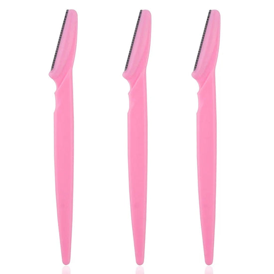 3/4/10Pcs Eyebrow Trimmer Face Blade Shaver Portable Eye Brow Epilation Hair Removal Safety Eyebrow Cutting Woman Makeup Tools - Tasawoq