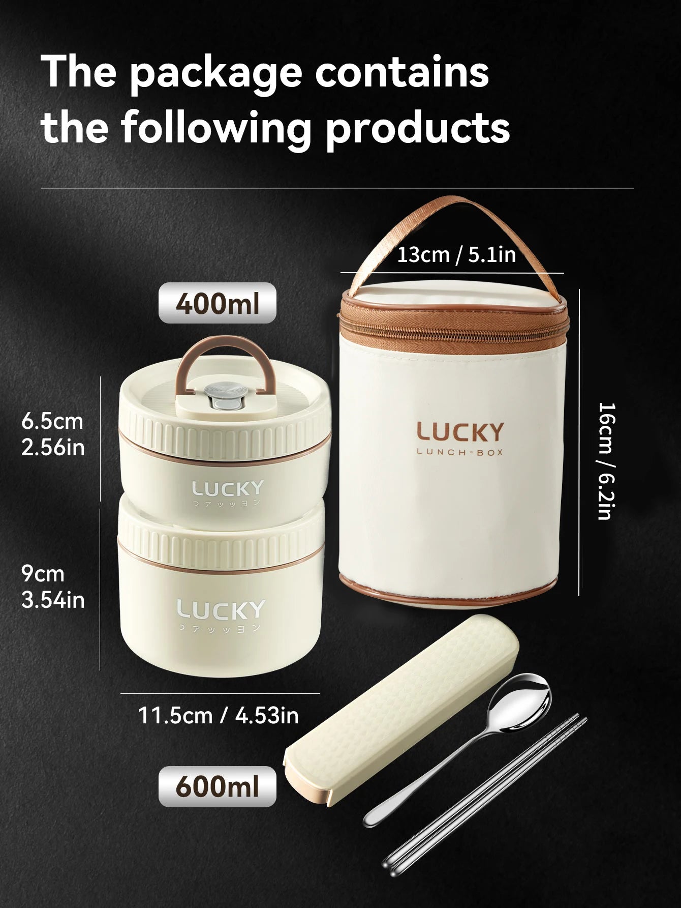 WORTHBUY Cute Bear 304 Stainless Steel Thermal Lunch Box For Kids Adults Portable Microwave Bento Box Leak Proof Food Container