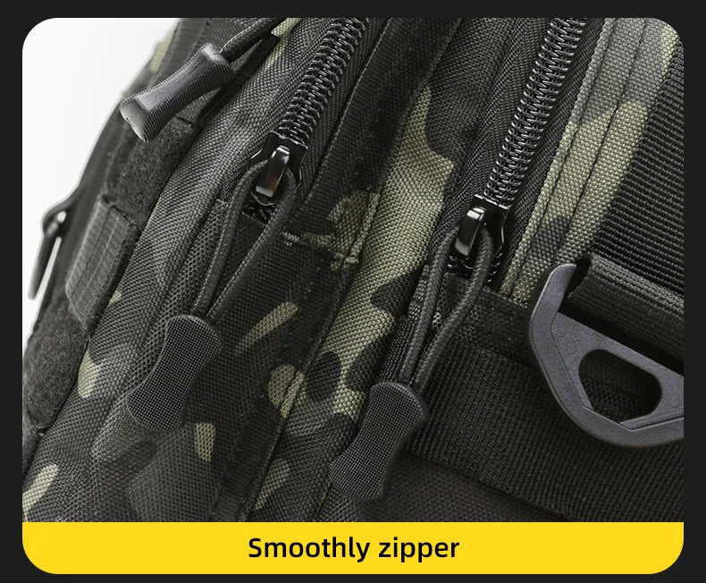 Trekking Tactical Handbags Shoulder Bag Camping for Man Hiking Travel Climbing Fishing Sling Crossbody Outdoor Weekend Molle Bag - Tasawoq