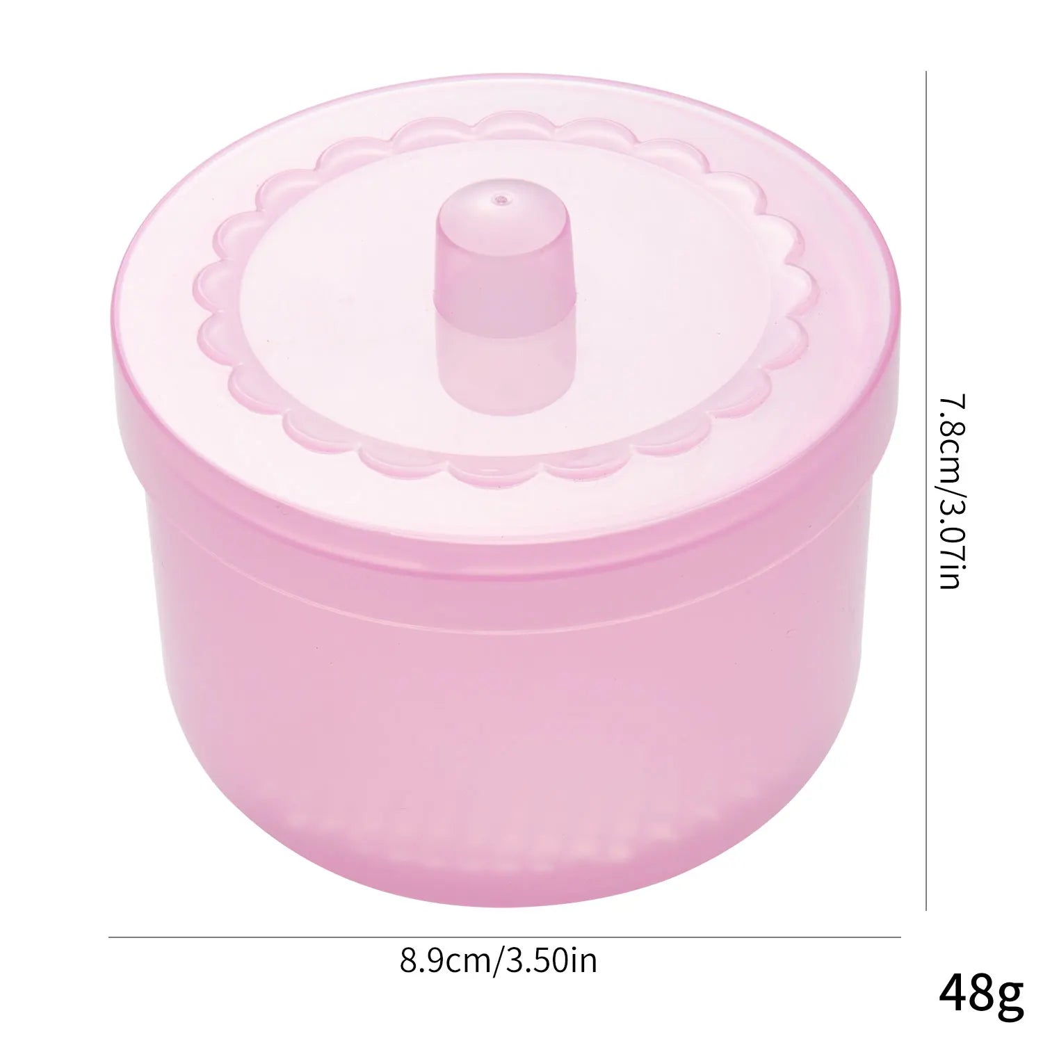 Nail Drill Bits Disinfection Box Double Layer Filtration Cleaning Box Manicure Storage Case Nail Brush Cleaning Container - Tasawoq