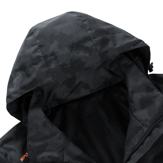 Hooded Hiking Jacket Men Outdoor Bomber Jackets Waterproof Windbreaker 2024 Spring Autumn Sports Casual Cargo Jackets Mens Coats - Tasawoq