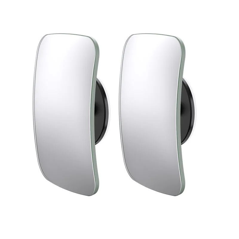 2PCS Car Blind Spot Mirror 360 Degree Adjustable Car Rearview Convex Mirror For Car Reverse Wide Angle Parking Rimless Mirrors