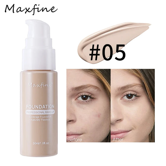12-color liquid foundation, unparalleled wrinkle relieving and full coverage of high-definition liquid foundation, has a nourish - Tasawoq