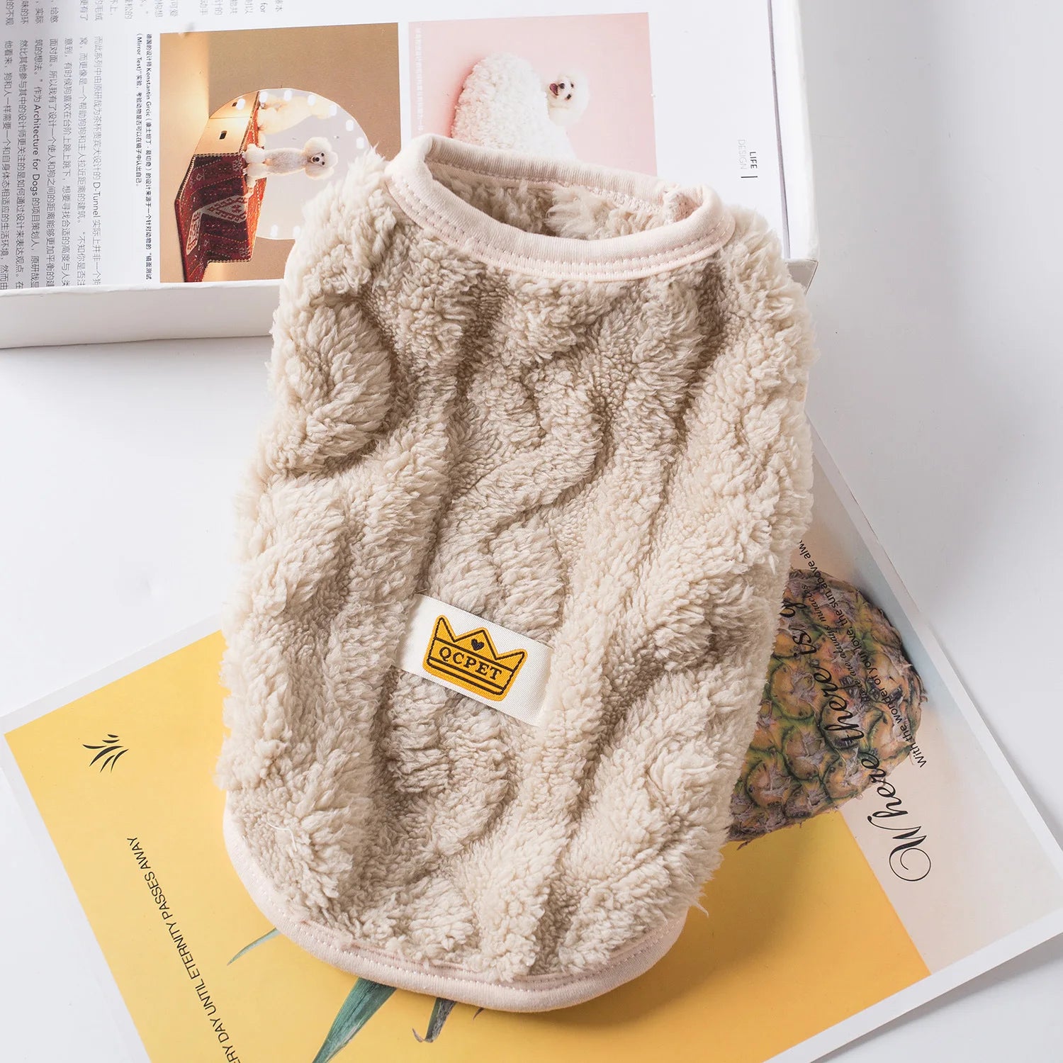 Soft Cozy Cat Clothes Autumn Winter Warm Fleece Sweatshirt for Small Dogs Puppy Kitten Jacket Coat Pet Sphynx Costume Sweater - Tasawoq