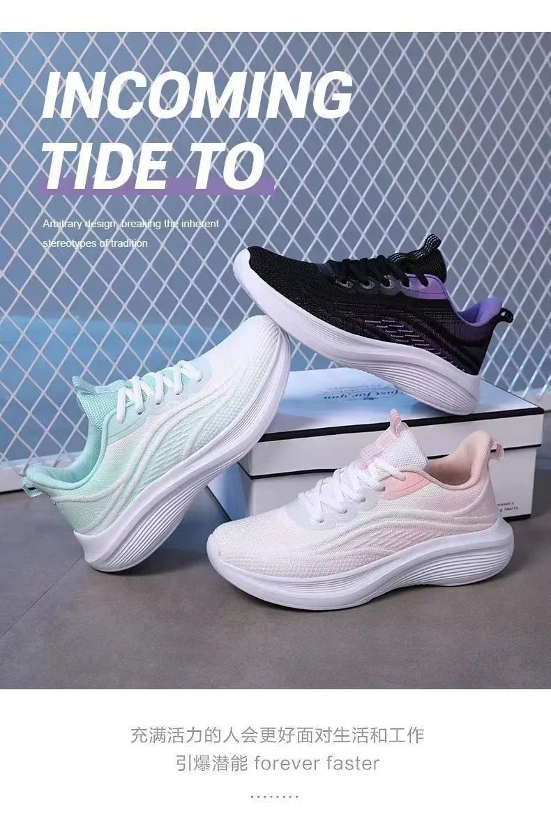Casual Running Summer Fashion Anti Slip Hiking Mesh Breathability Athletic Shoe Tennis Woman Trend 2024 Woman Sneakers Couple - Tasawoq