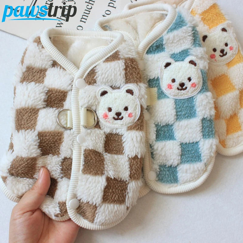 Pet Dog Coat Jacket Winter Dog Clothes for Small Dogs Puppy Vest Chihuahua Yorkie Costume Dog Clothing Outfit Pet Supplies - Tasawoq