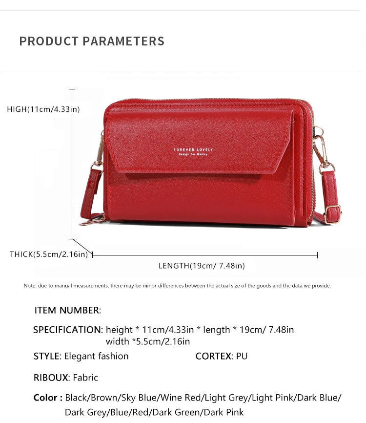 2023 New Crossbody Bag for Women Summer Small Market Simple One Shoulder Bag for Mobile Phone Double Layer Casual Small Body Bag - Tasawoq