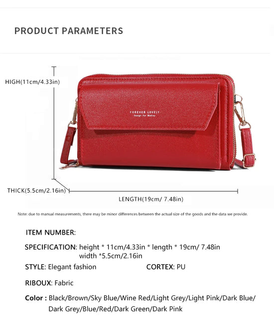 2023 New Crossbody Bag for Women Summer Small Market Simple One Shoulder Bag for Mobile Phone Double Layer Casual Small Body Bag - Tasawoq