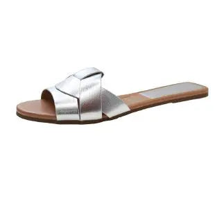 2024 New Fashion Slippers Women Sexy Flat Sandals Casual Ladies Sand Beach Slippers Elegant Fish Mouth Slippers Women - Tasawoq