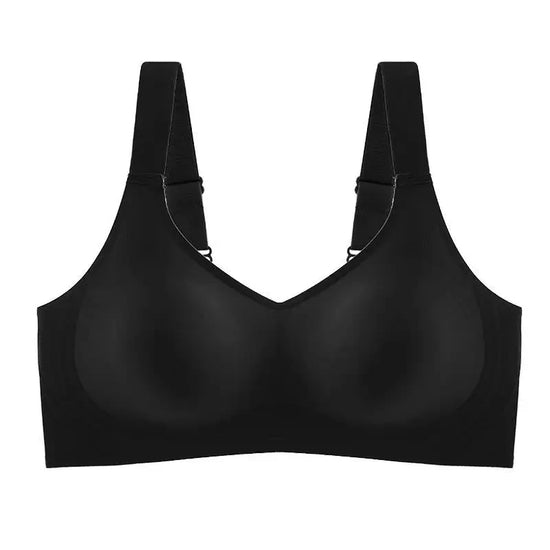 Seamless Bra Women Comfort Lingerie Sports Padded Tops Sexy Wireless Underwear Soft Support Bras Wide shoulder straps Intimates - Tasawoq