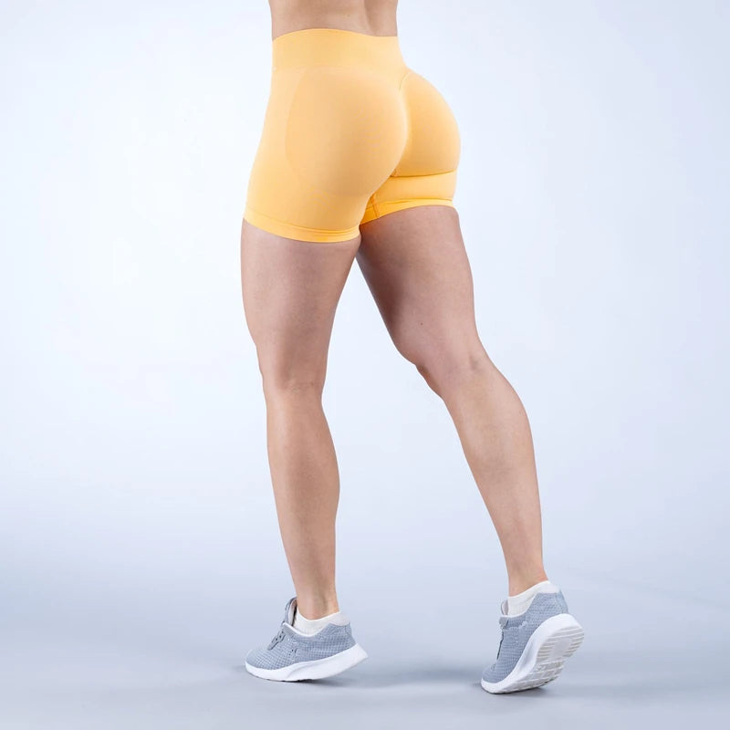Gym Impact Running Shorts Scrunch Butt Shorts Women Biker Cycling Shorts Seamless Leggings Sexy Athletic Yoga Shorts - Tasawoq