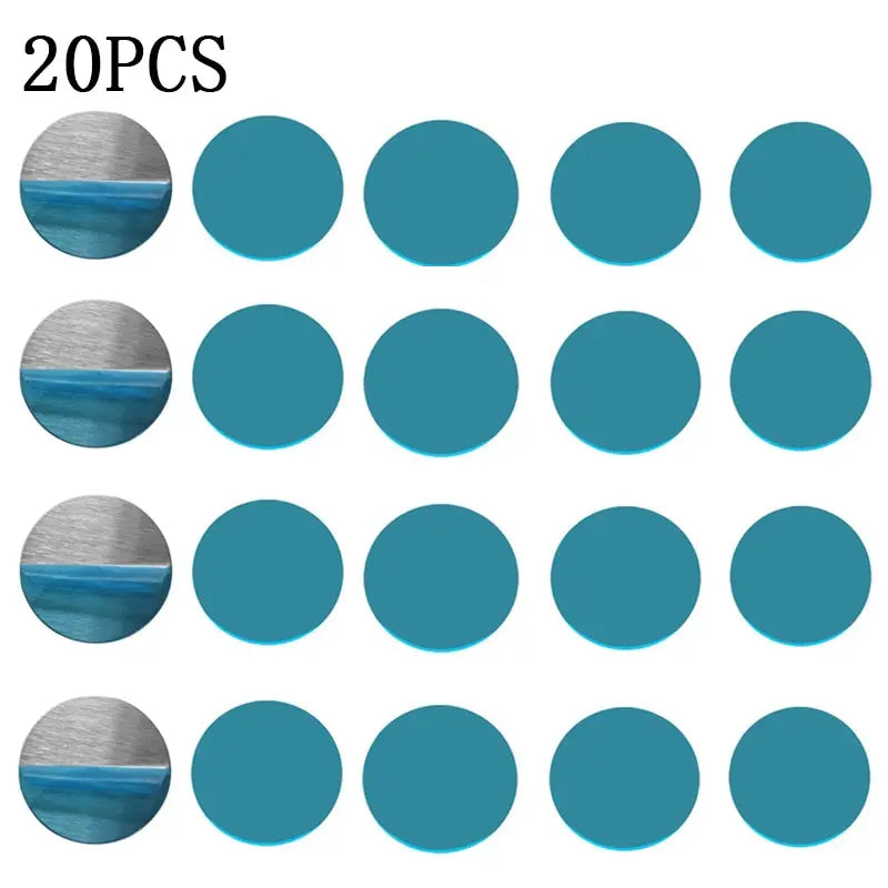 1/5/20PCS Sticker Metal Plate disk iron sheet for Magnet Mobile Phone Holder For Magnetic Car Phone Stand Holder Not Magnetic