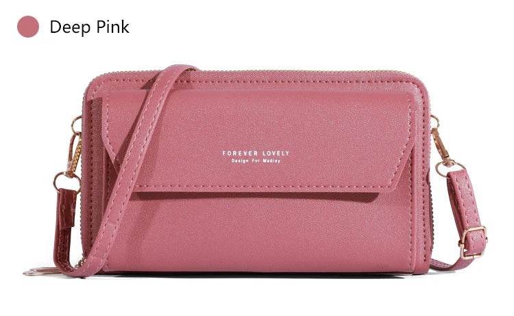 2023 New Crossbody Bag for Women Summer Small Market Simple One Shoulder Bag for Mobile Phone Double Layer Casual Small Body Bag - Tasawoq