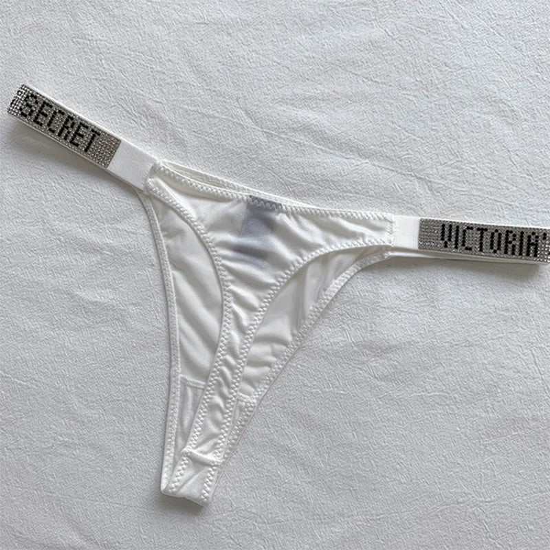 2024 New Women'S Underwear, Smooth Low-Waisted Sexy Women'S Thong, Attractive, Breathable, Shiny, Sexy And Comfortable In One - Tasawoq