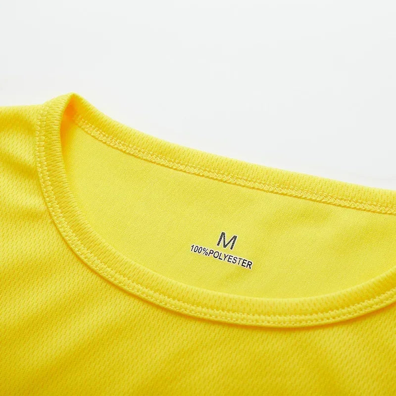 Breathable Quick-Dry Sports T-Shirt for Teenagers – Summer Gym & Running Fitness Shirt, Short Sleeve Trainer Top - Tasawoq