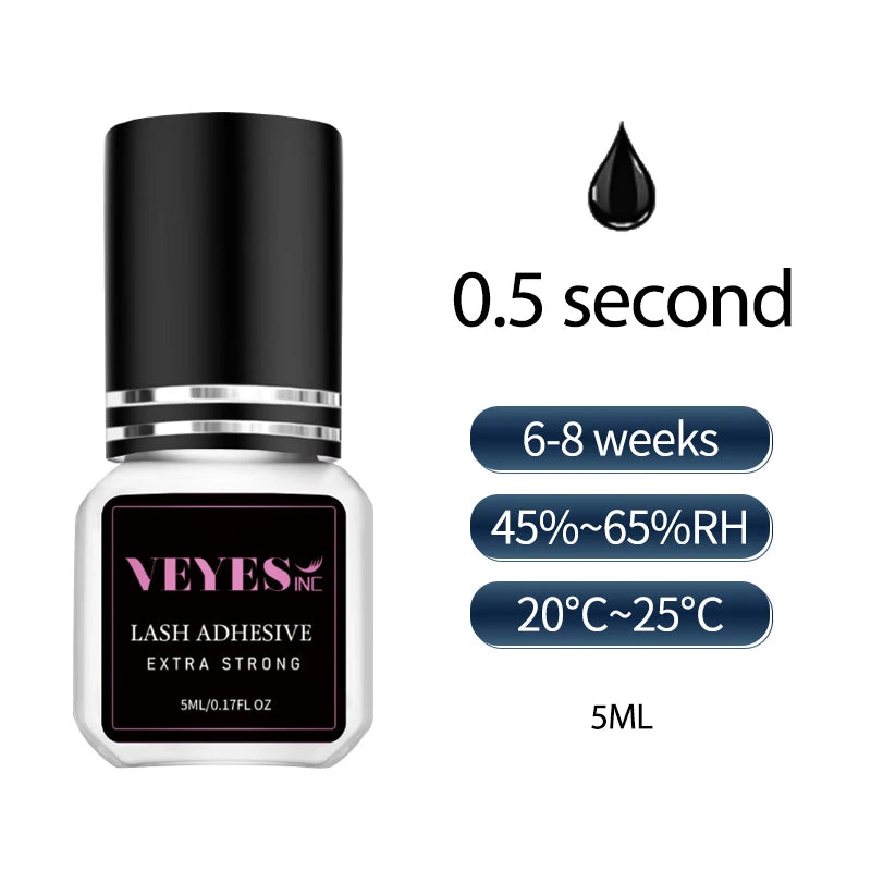 Veyes Inc Eyelash Extensions Glue 5 Days Free Shipping from US Veyelash 7 Weeks Retention Volume Lash Adhesive Makeup Tools - Tasawoq