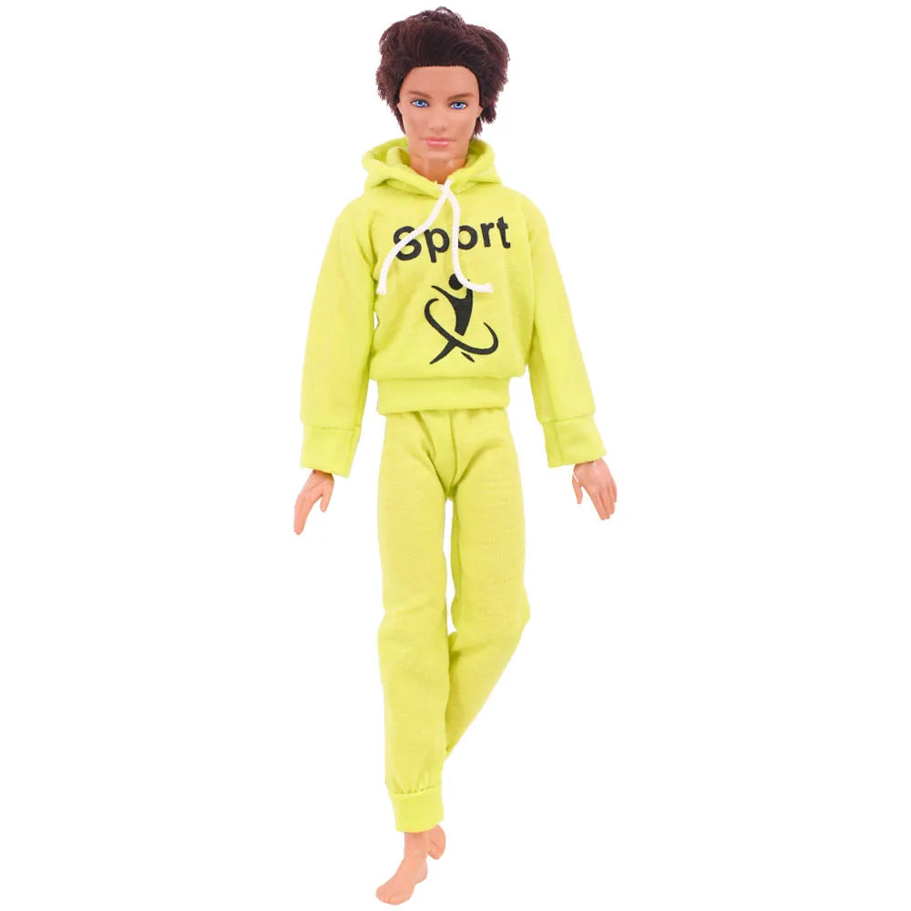 25 Style Ken 11.5inch Doll Clothes Sportswear Prince's Daily Clothing Overcoat for Babi 30 Cm Ken Boy Clothes,Birthday Present - Tasawoq