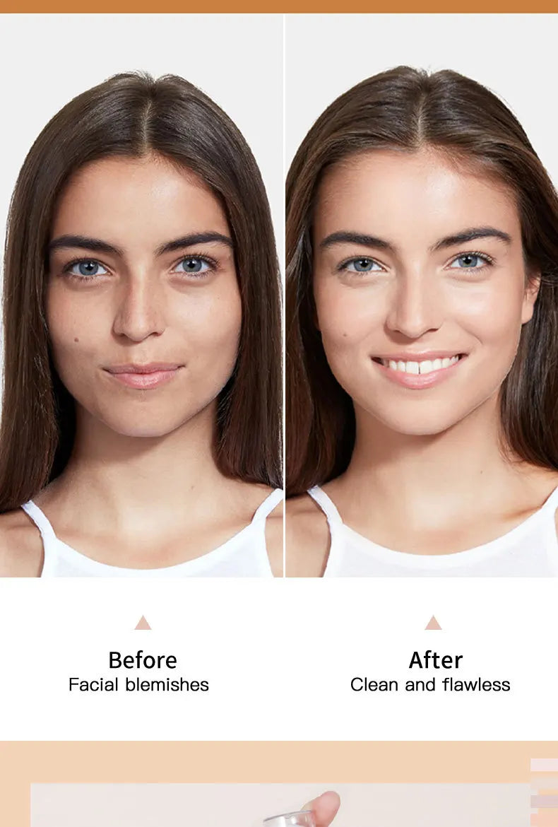 Liquid Foundation Effective Concealer Waterproof Sweat-resistant Makeup Professional Cosmetics - Tasawoq