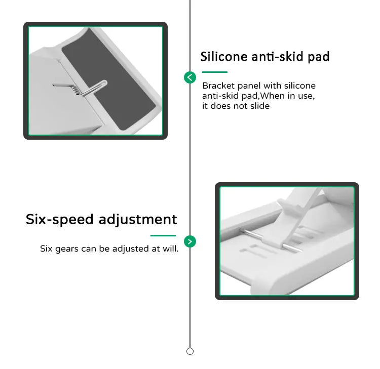 Desktop Phone Holder Stand Foldable Portable Tablet Stand Desk Lazy Bracket For iPhone 13 Pro iPad Mobile Phone Tablet below 12" - Tasawoq