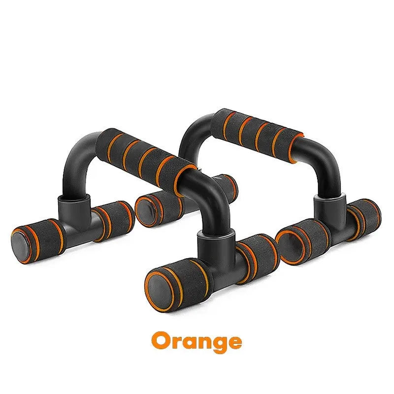 1pair U-shaped Push-up Rack Fitness Equipment Hand Sponge Grip Muscle Training Push Up Bar Chest Home Gym Body Building - Tasawoq