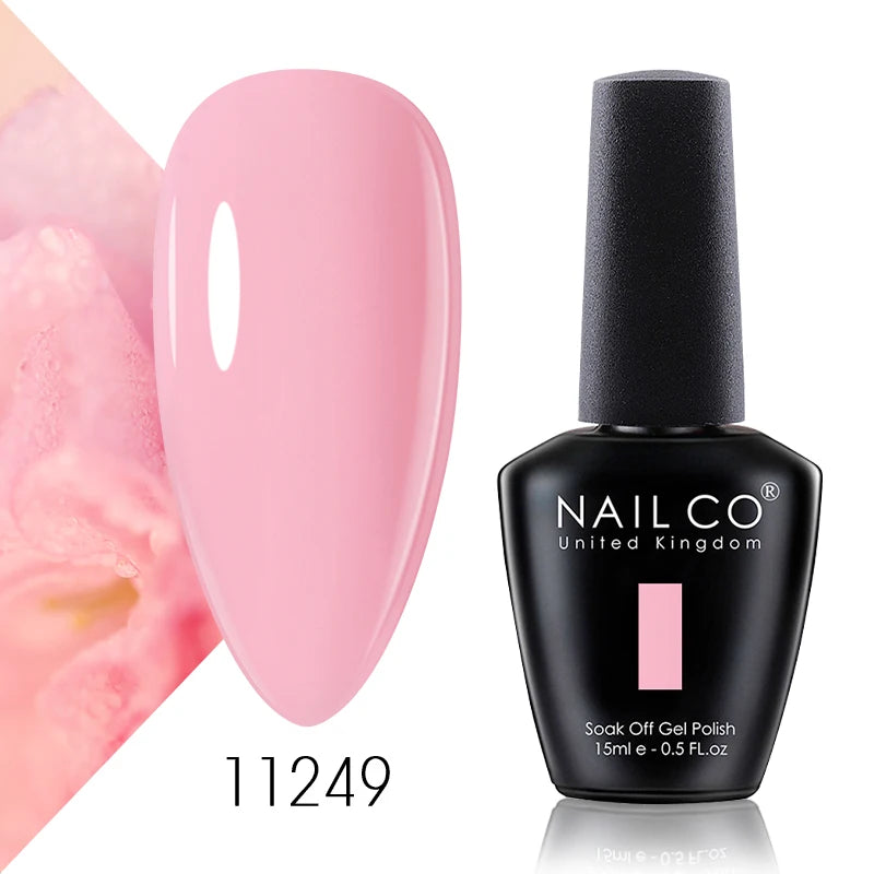 NAILCO 15ml Top Coat And Base Coat Art Design Gel Nail Polish UV Top Base Coat UV LED Soak Off Gel For Nail Decoration Varnish - Tasawoq