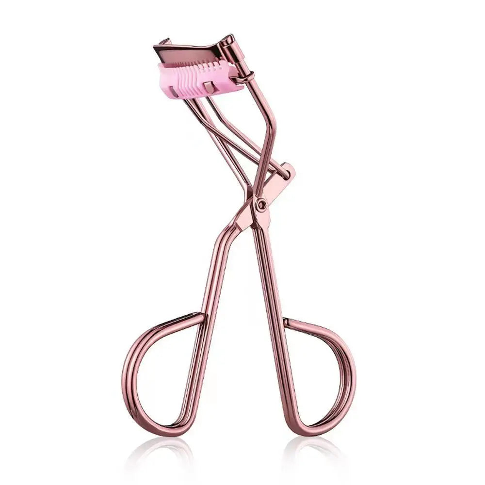 Professional Rose Gold Eyelash Curler Eyelash Cosmetics Makeup Tools Ladies Accessories Quick Styling Compact Portable - Tasawoq
