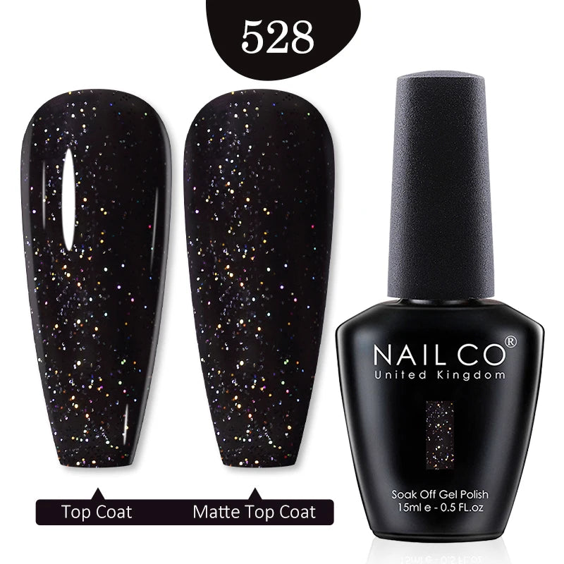 NAILCO Red Colors Series 15ML Nail Gel Polish Nail Supplies Semi Permanent For Nail Art Manicure Soak Off LED UV Hybrid Varnish - Tasawoq