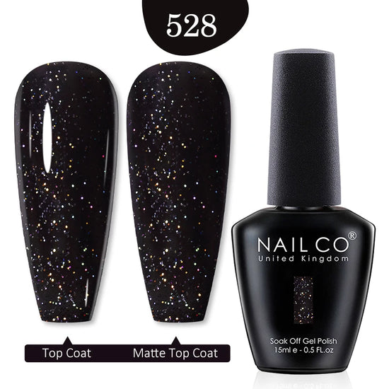 NAILCO Red Colors Series 15ML Nail Gel Polish Nail Supplies Semi Permanent For Nail Art Manicure Soak Off LED UV Hybrid Varnish - Tasawoq