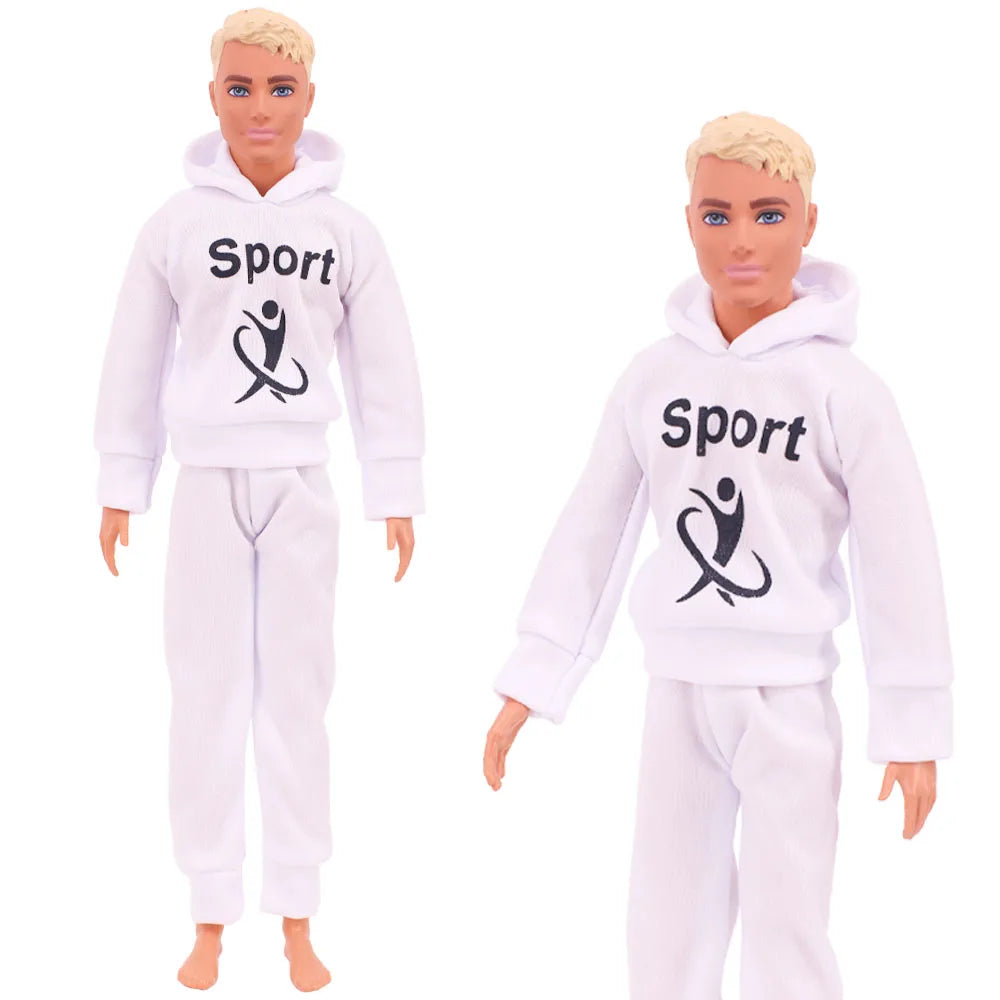 25 Style Ken 11.5inch Doll Clothes Sportswear Prince's Daily Clothing Overcoat for Babi 30 Cm Ken Boy Clothes,Birthday Present - Tasawoq