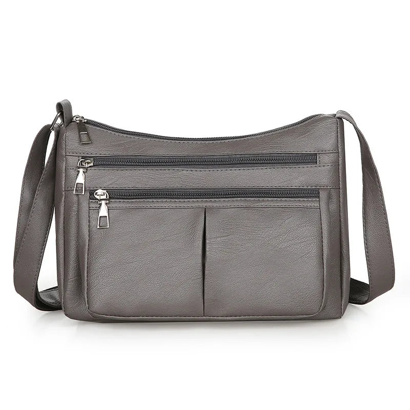 Women's Bag 2025 Trend Korean Handbags Designer Luxury Brand Ladies Shoulder Bags Soft Leather Fashion Versatile Crossbody Bag - Tasawoq