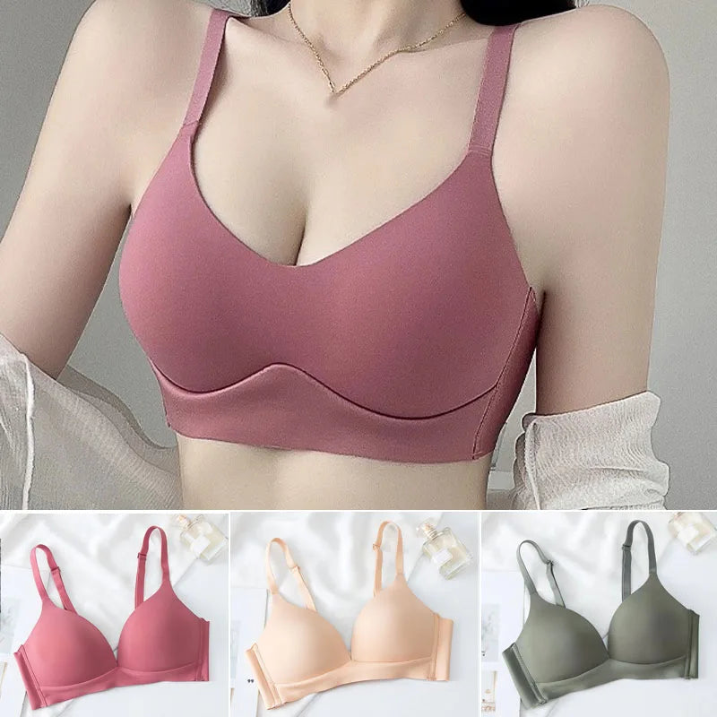 FallSweet Women Push Up Bra Girls Seamless Bras Japanese Style Wireless Underwear No Steel Ring Bralette Sexy Female Lingerie - Tasawoq