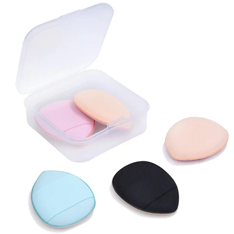 5/10Pcs Mini Finger Puff Foundation Small Air Cushion Powder Sponge Face Concealer BB Cream Cosmetic Applicator Makeup Tools - Tasawoq