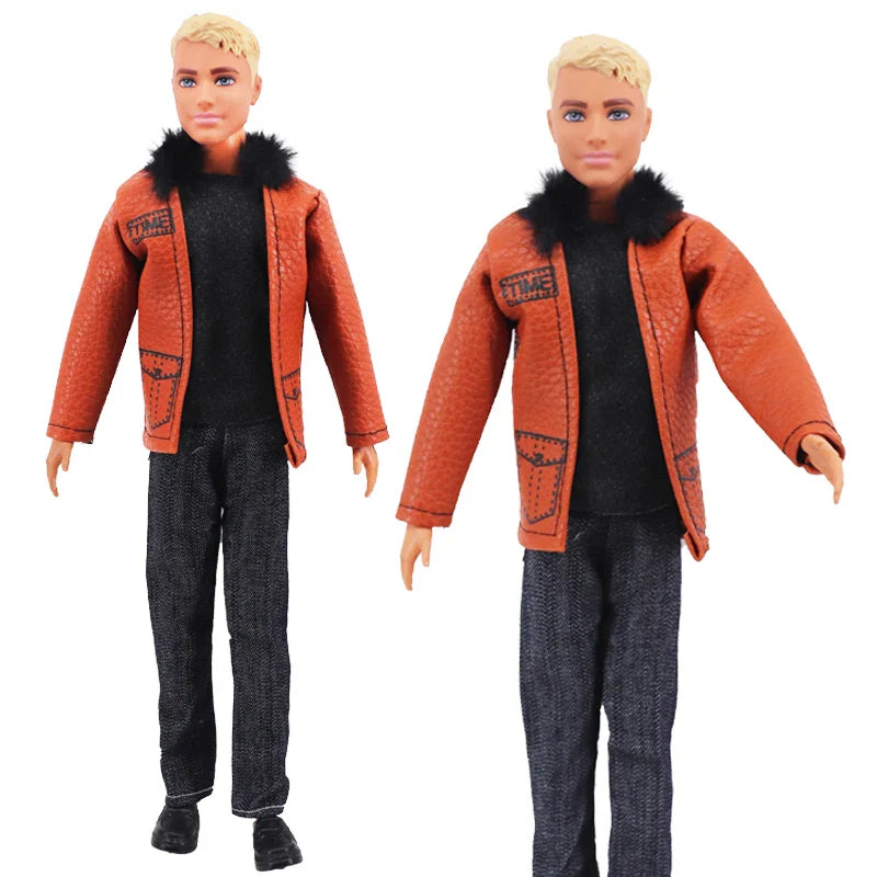 25 Style Ken 11.5inch Doll Clothes Sportswear Prince's Daily Clothing Overcoat for Babi 30 Cm Ken Boy Clothes,Birthday Present - Tasawoq